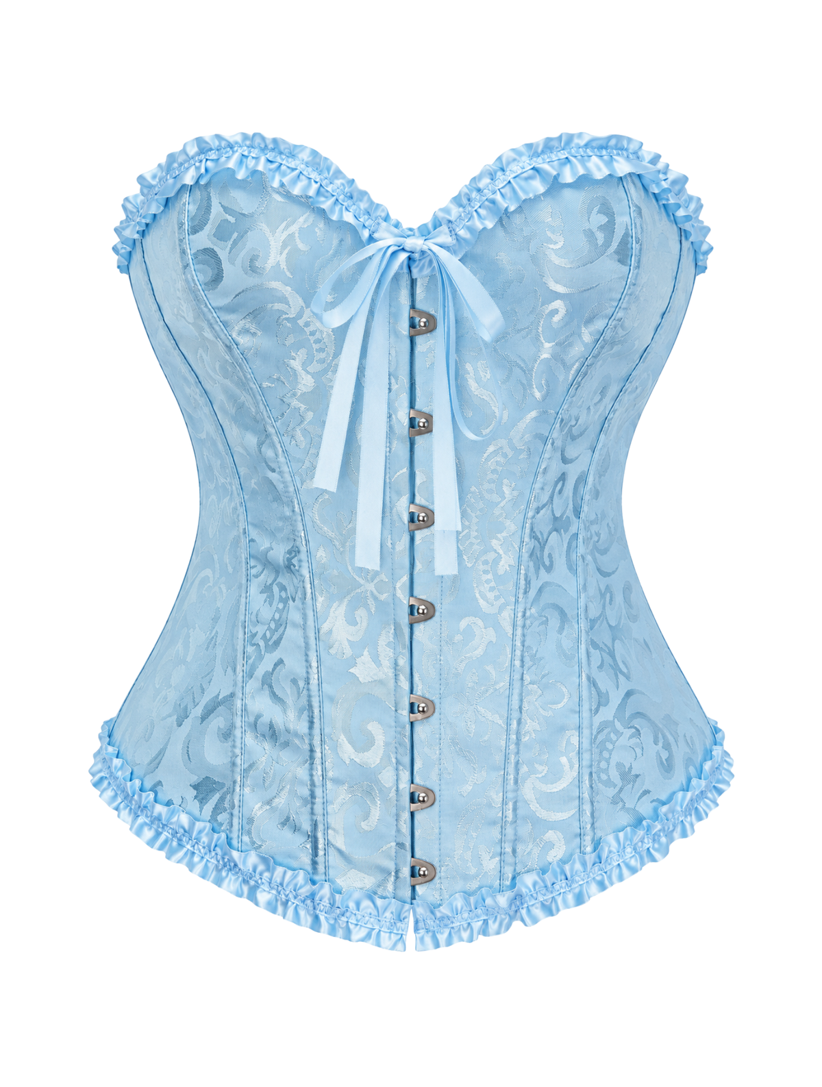 Corset Victoriano Celeste