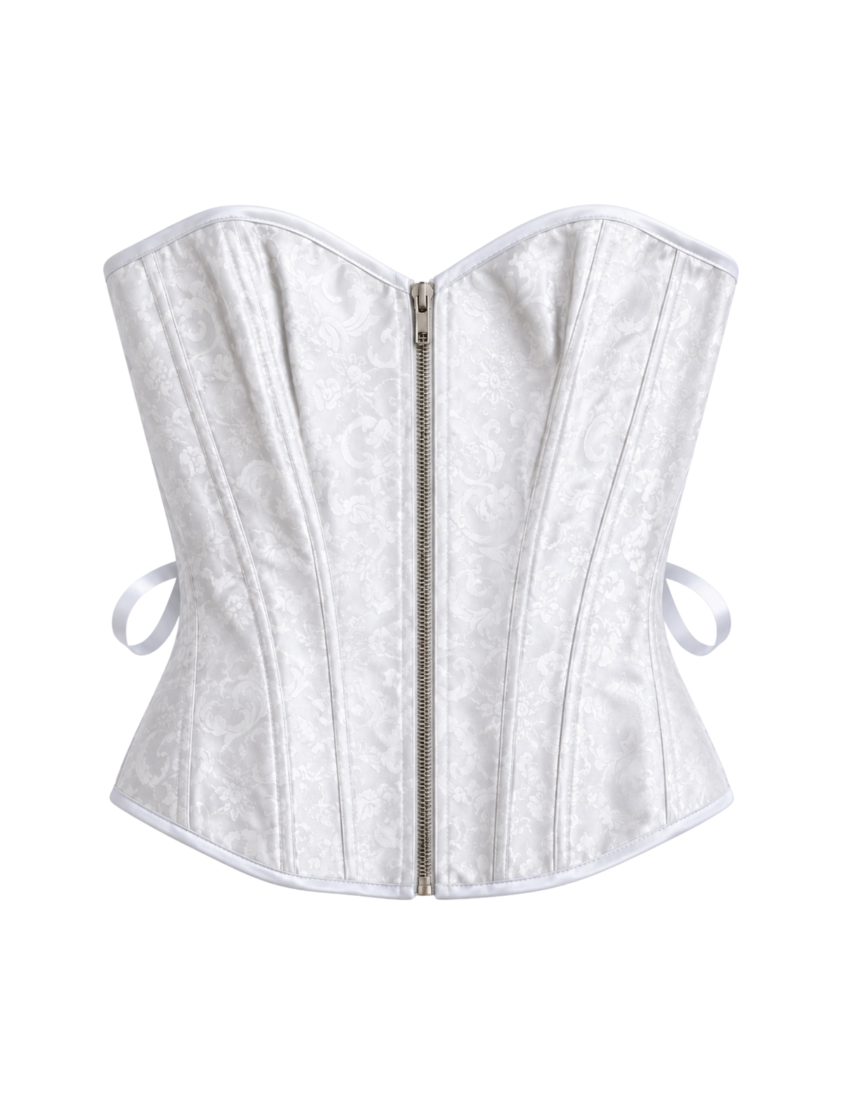 Corset Victoriano Cierre Blanco