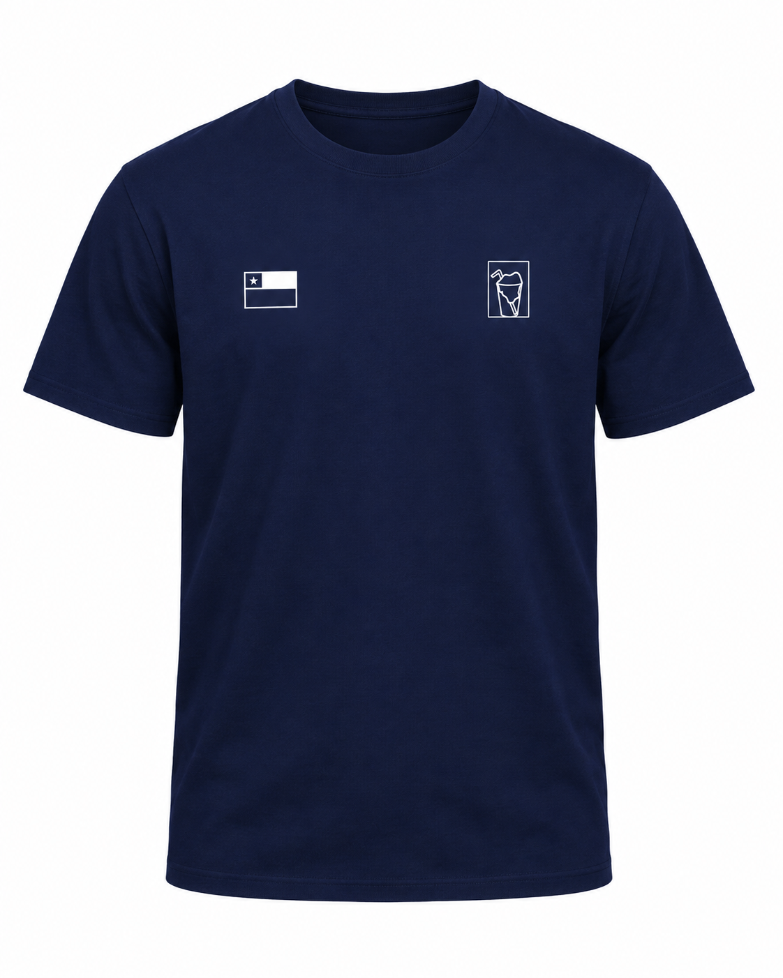 Polera Oversize Hot Girls Drink Terremoto Azul