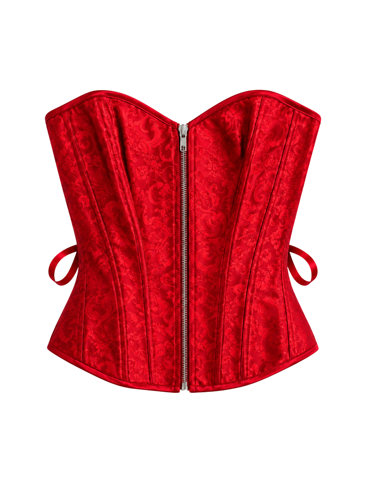 Corset Victoriano Cierre Rojo
