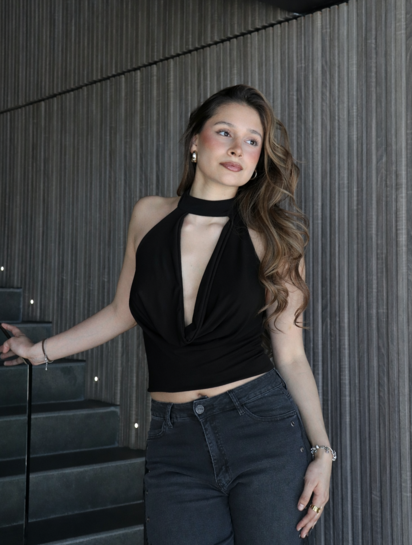 Top Valencia Negro