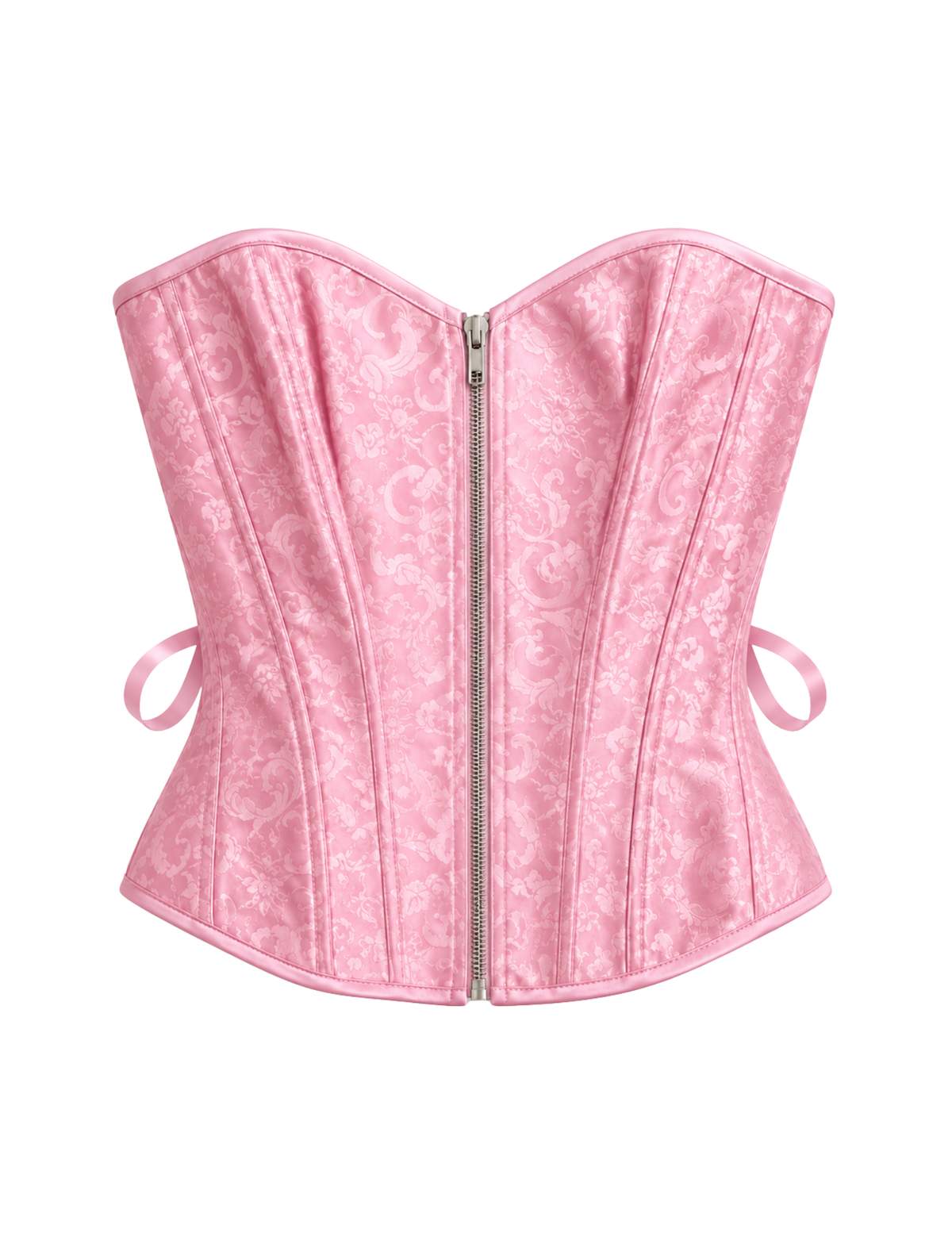 Corset Victoriano Cierre Rosa