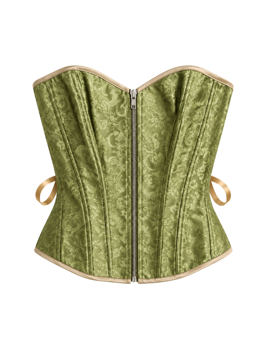 Corset Victoriano Cierre Verde