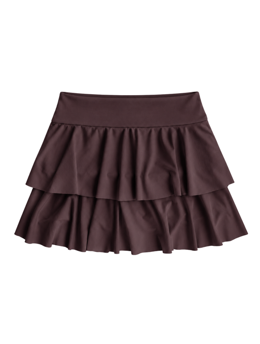 Falda Disfraz Café