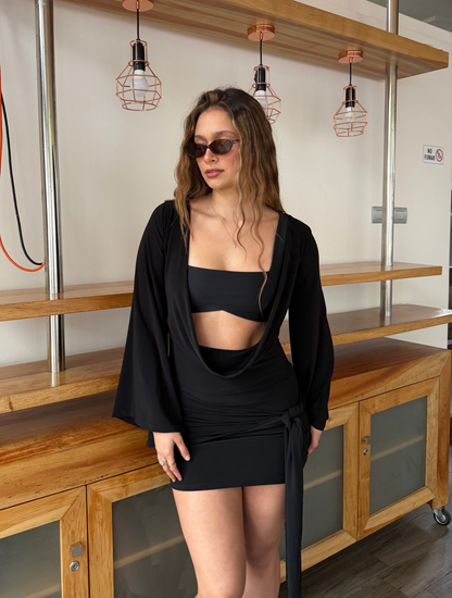 Vestido Agustina Negro