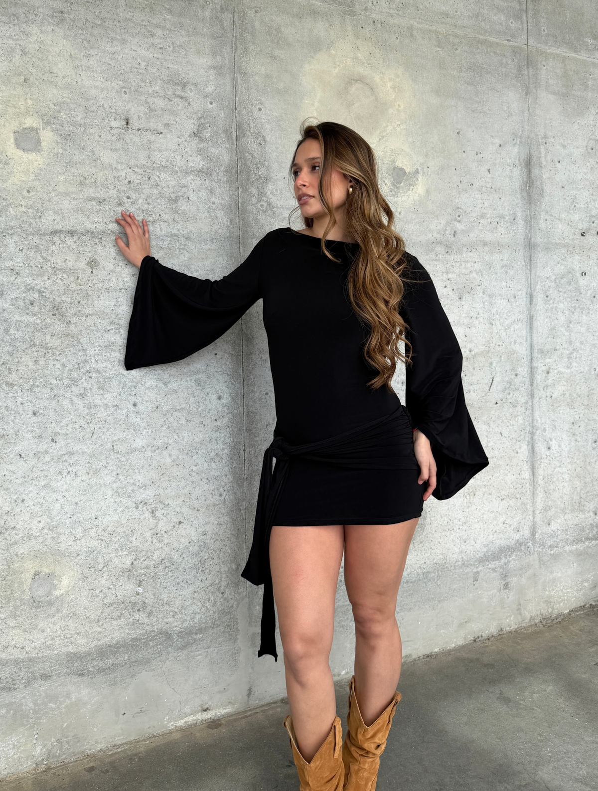 Vestido Agustina Negro