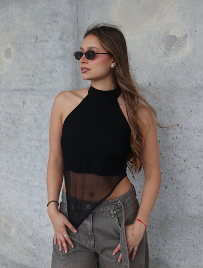 Top Selene Negro