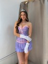 Corset Victoriano Lila