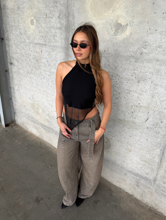 Top Selene Negro