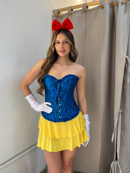 Falda Disfraz Amarilla
