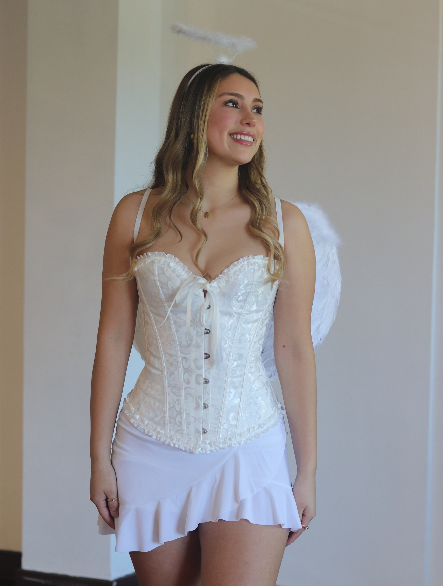 Corset Victoriano Blanco