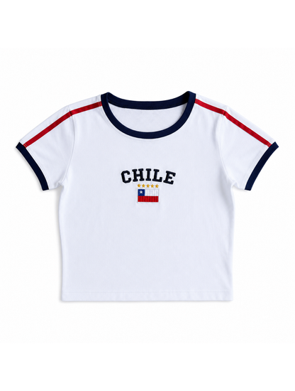 Baby Tee Chile Blanca