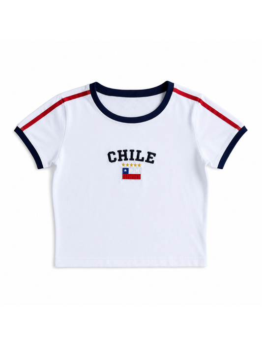 Baby Tee Chile Blanca