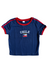 Baby Tee Chile Azul