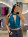 Top Valencia Turquesa