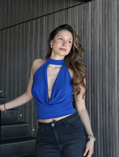 Top Valencia Azul