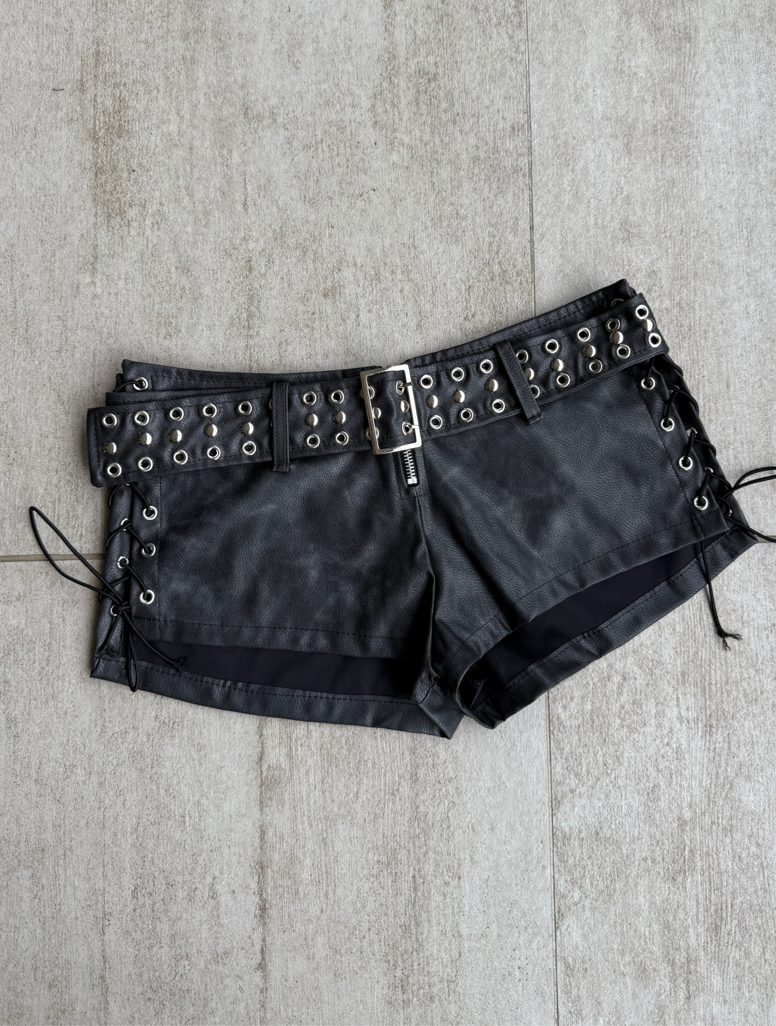 Mini Short Madrid Gris