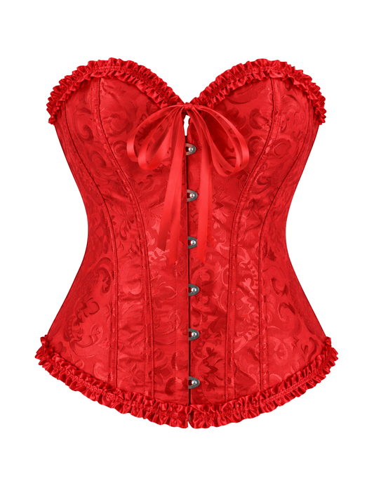Corset Victoriano Rojo