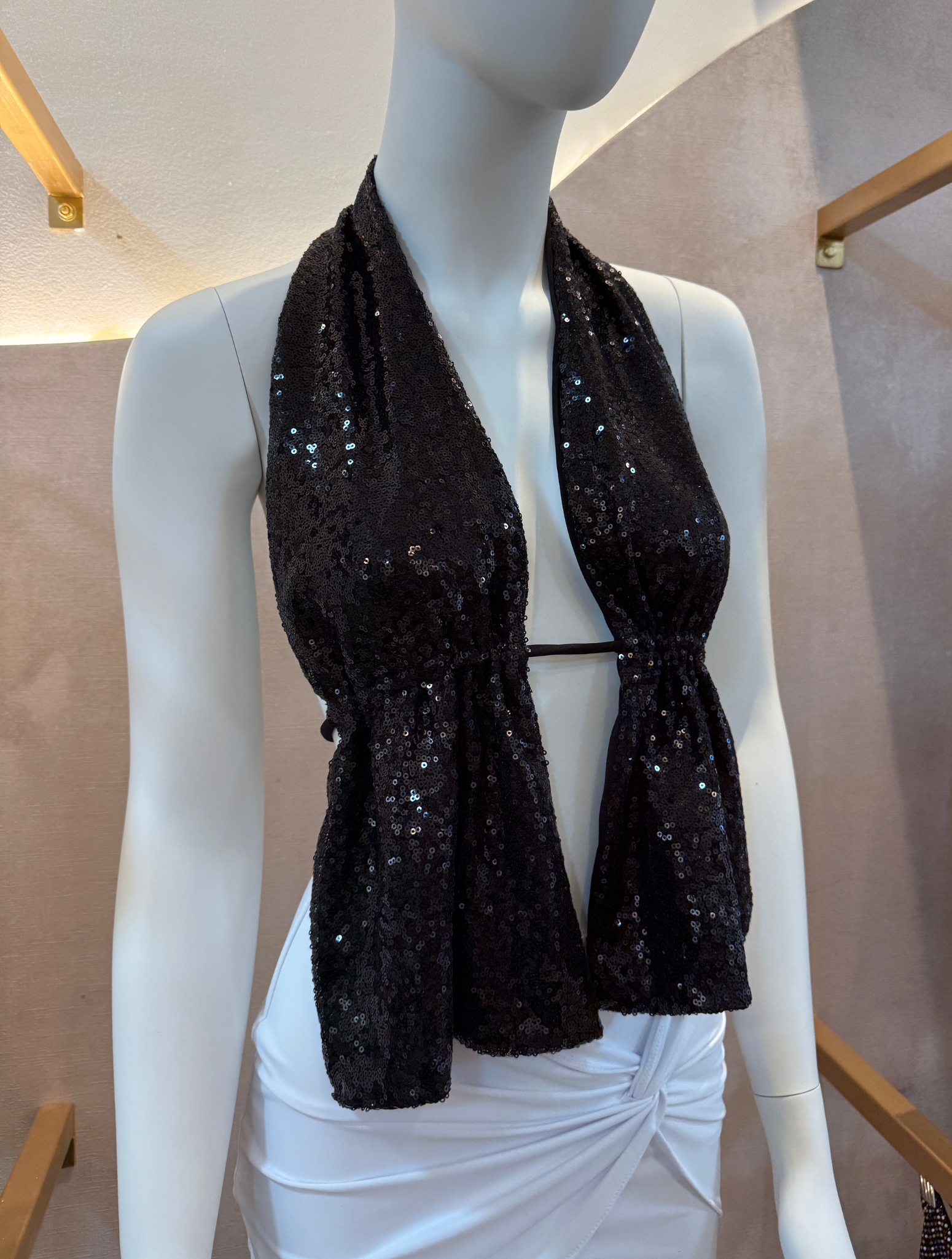 Top Zaragoza Lentejuelas