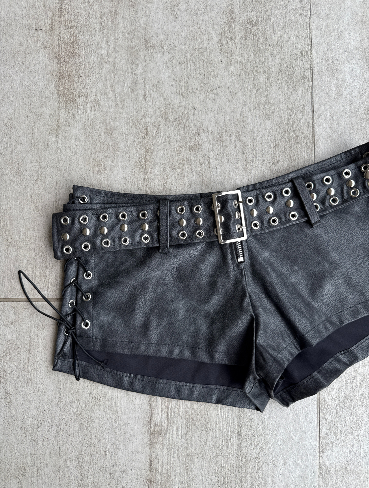 Mini Short Madrid Gris