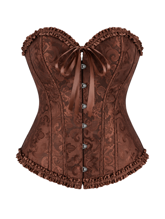 Corset Victoriano Café