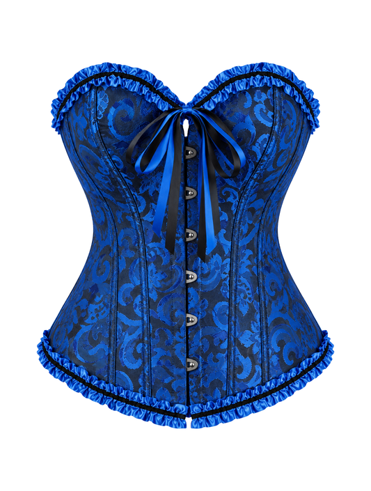 Corset Victoriano Azul