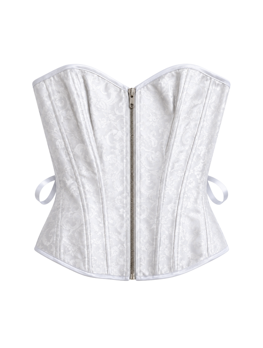 Corset Victoriano Cierre Blanco