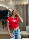 Baby Tee Chile Roja