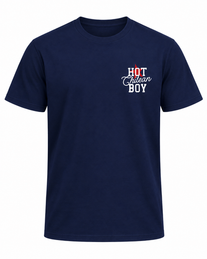 Polera Oversize Hot Chilean Boys Azul
