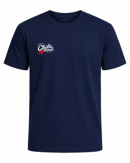 Polera Chile Unisex Azul