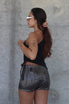 Mini Short Sevilla Negro/Plata