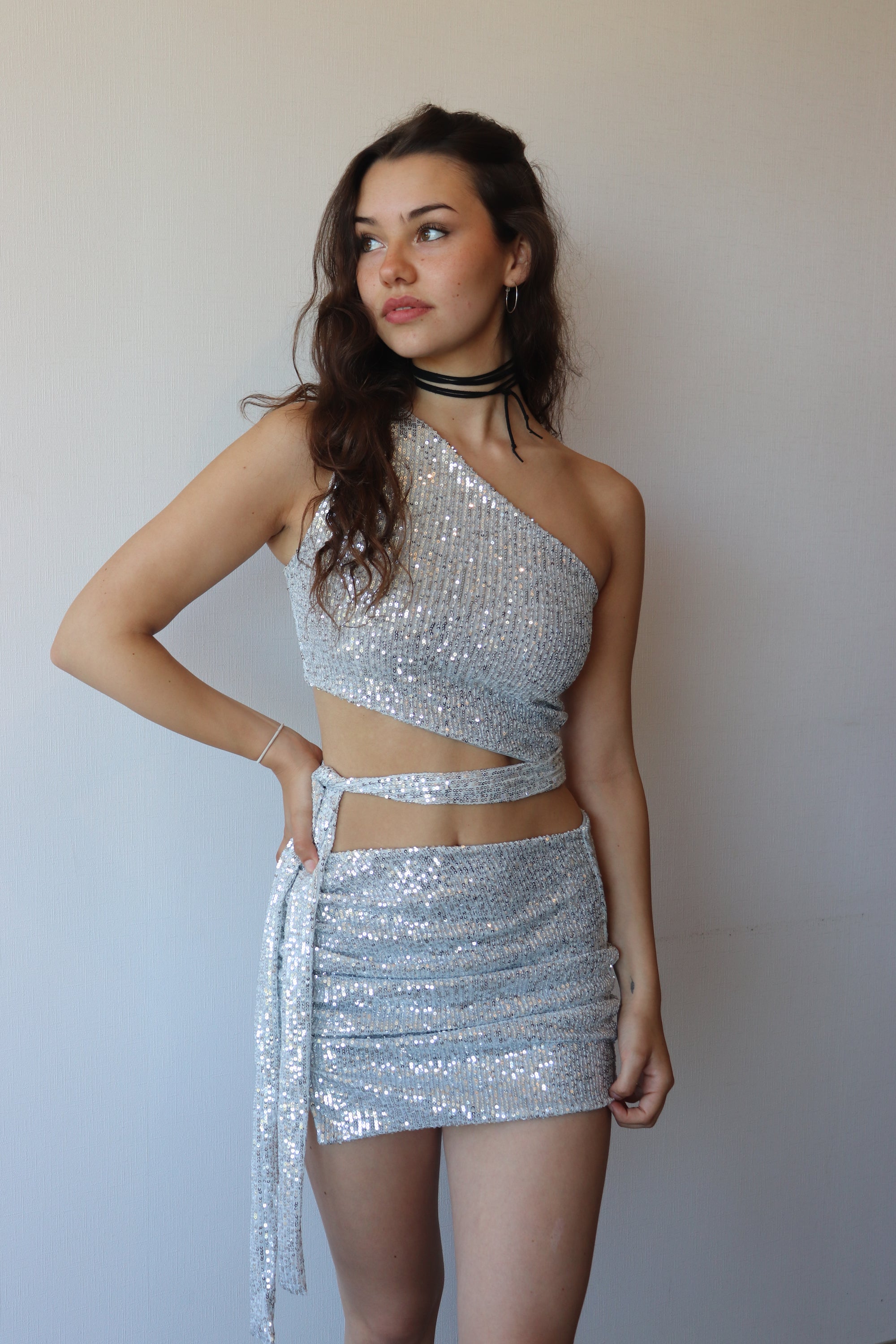 Mini Sparkle Plateada